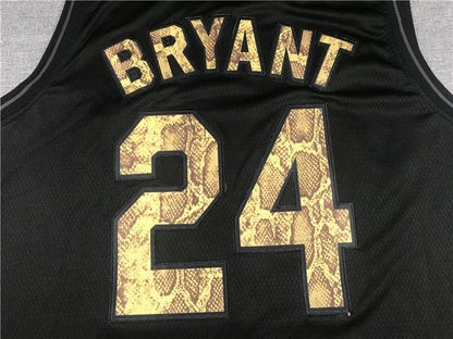 Men's Los Angeles Lakers Kobe Bryant #24 Black Swingman Player Jerseys
