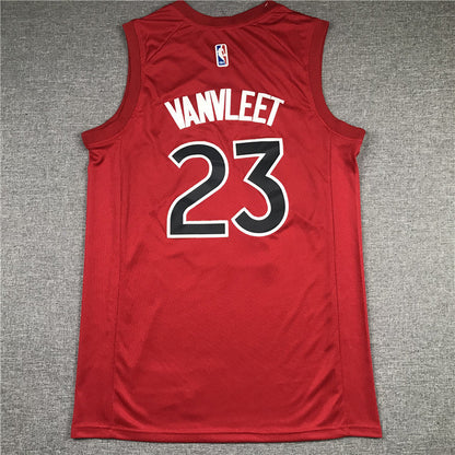 Men's Toronto Raptors Fred VanVleet Red 2021/22 Diamond Swingman Jerseys