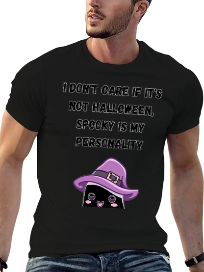 Spooky Personality Graphic T-Shirt - Halloween Everyday Tee
