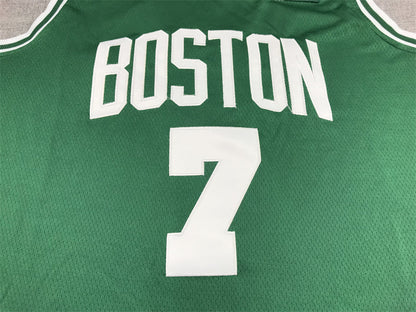 Men's Boston Celtics Jaylen Brown #7 Green 2022/23 Swingman Jerseys - Icon Edition