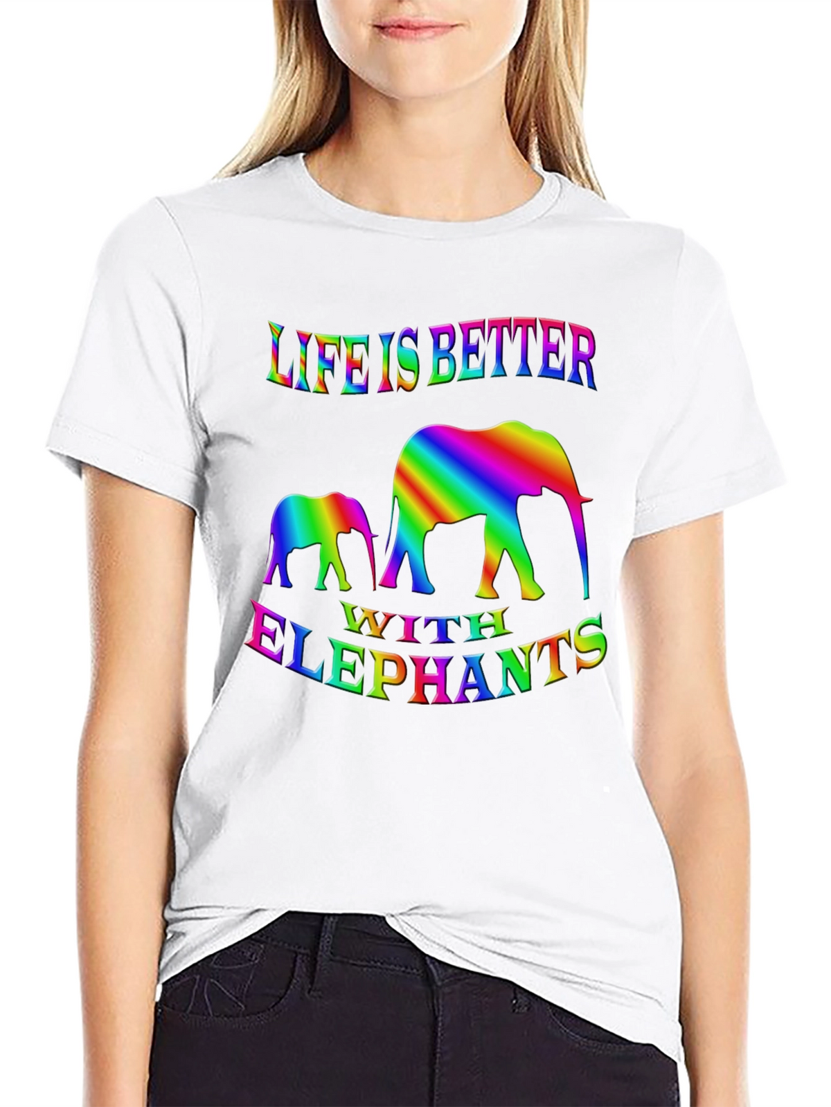 Life Is Better With Elephants T-Shirt