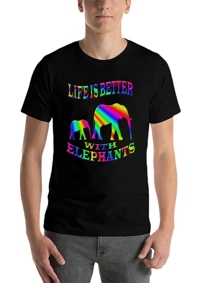 Life Is Better With Elephants T-Shirt