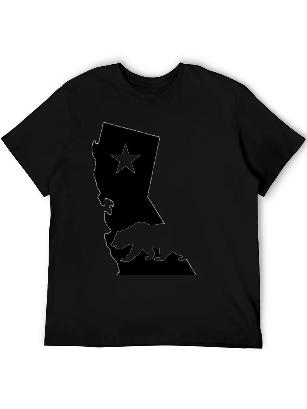 California Bear Star State T-Shirt