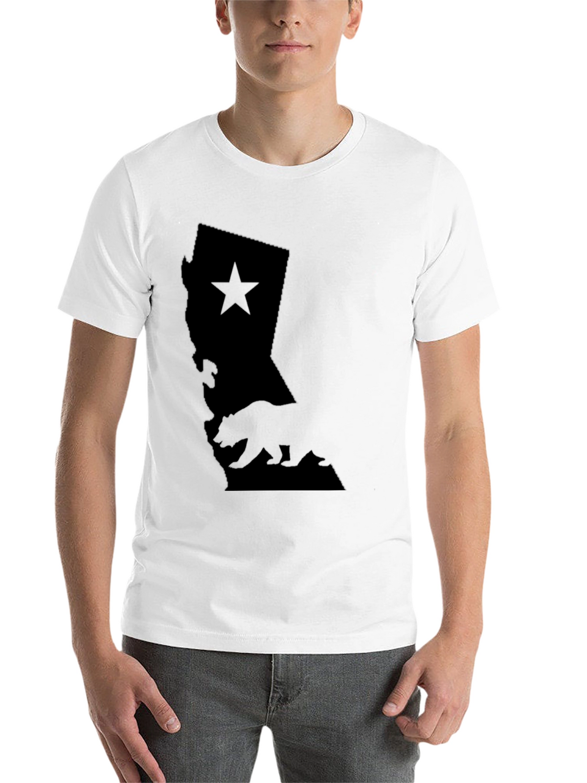 California Bear Star State T-Shirt