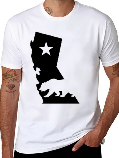 California Bear Star State T-Shirt