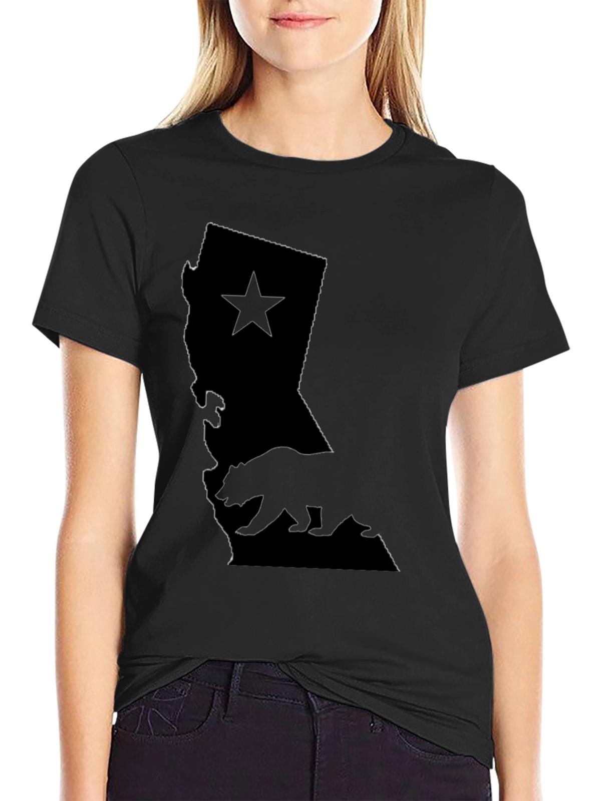 California Bear Star State T-Shirt