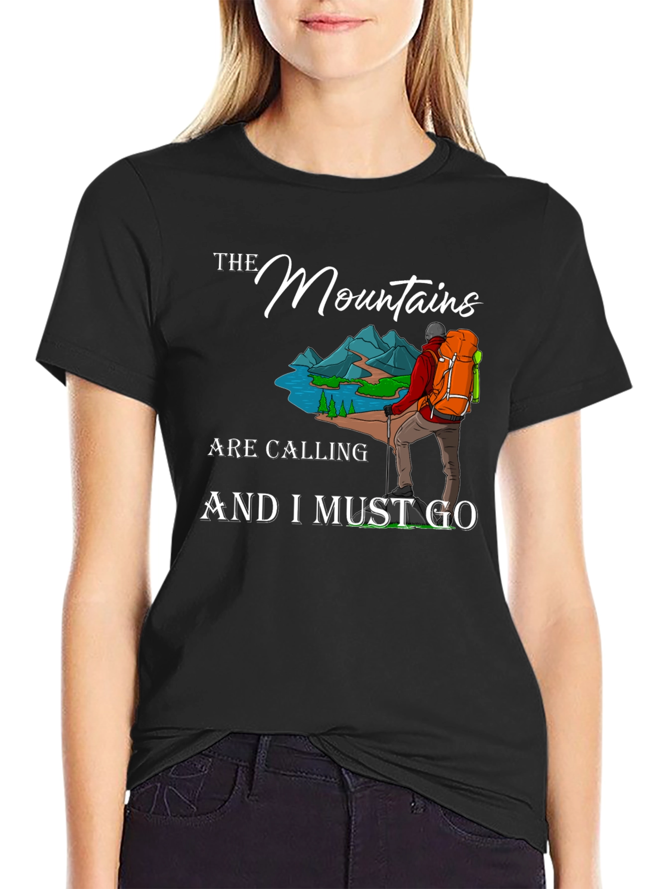 Mountain Calling Graphic Tee - Adventure Awaits!