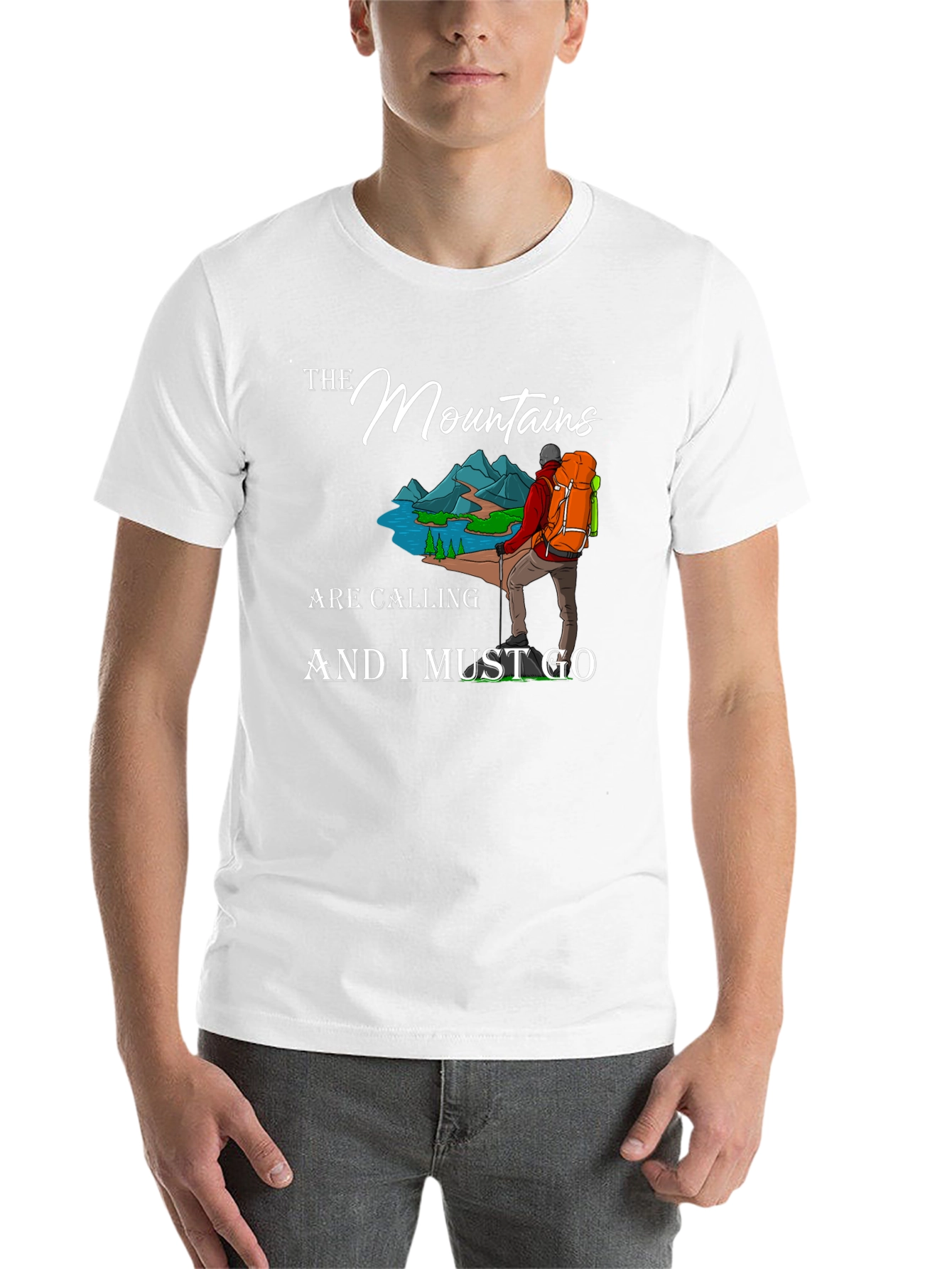 Mountain Calling Graphic Tee - Adventure Awaits!