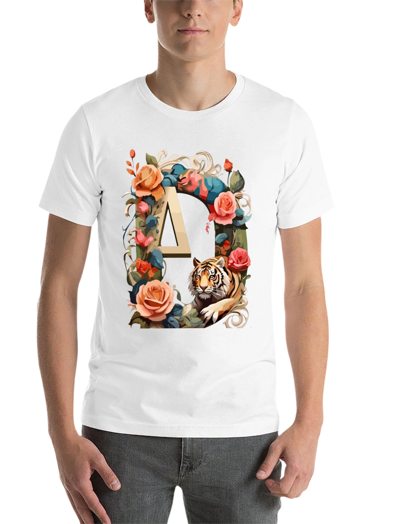 Floral Tiger Delta T-Shirt