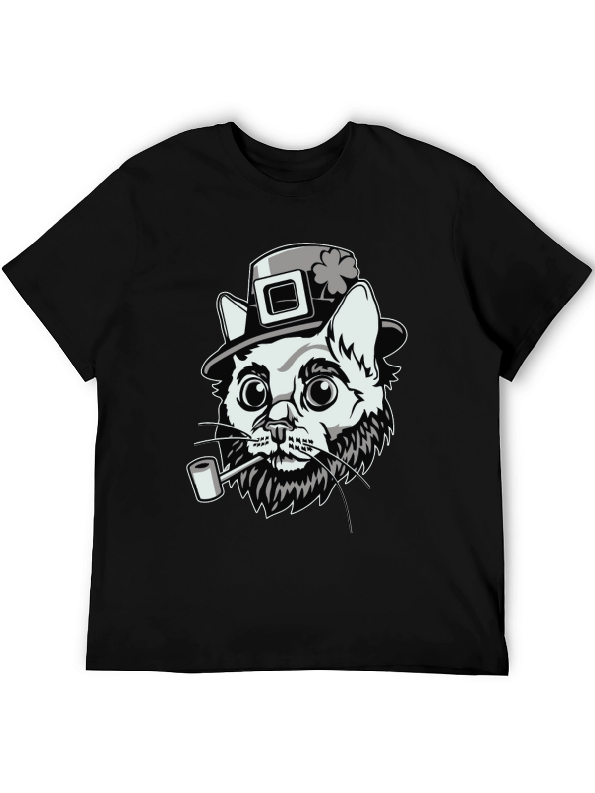 Lucky Cat Leprechaun T-Shirt