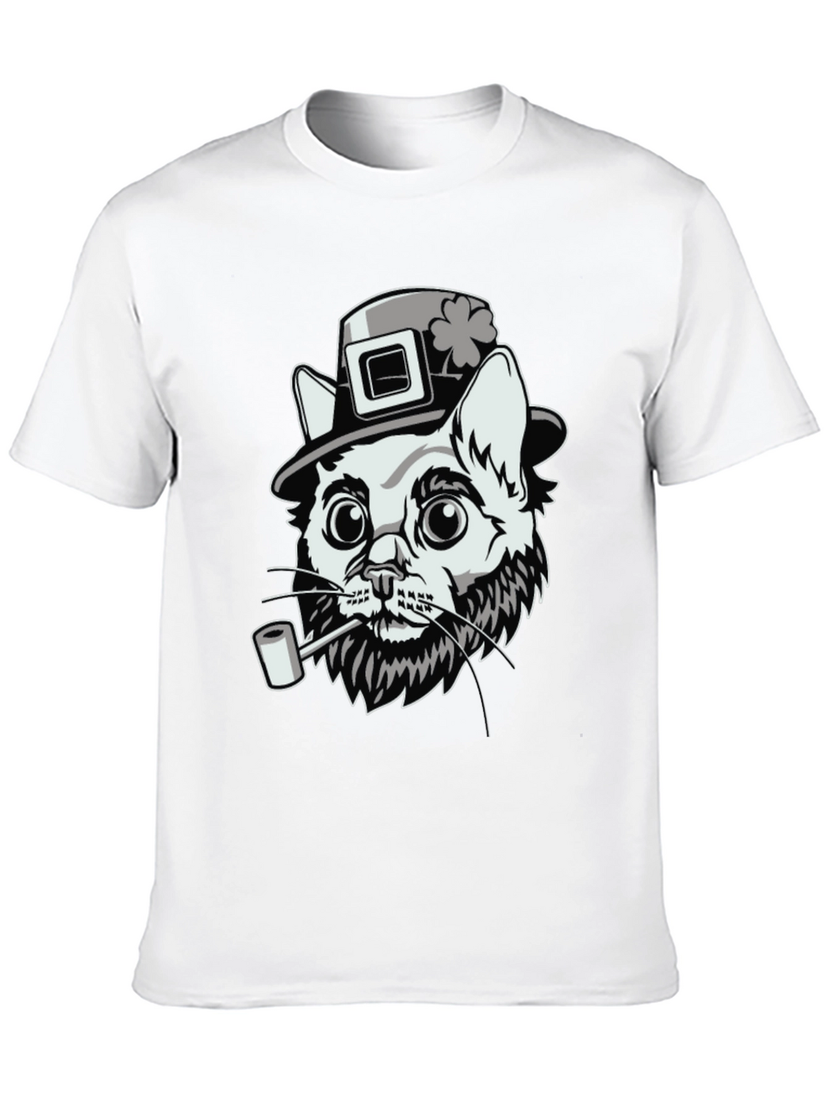 Lucky Cat Leprechaun T-Shirt