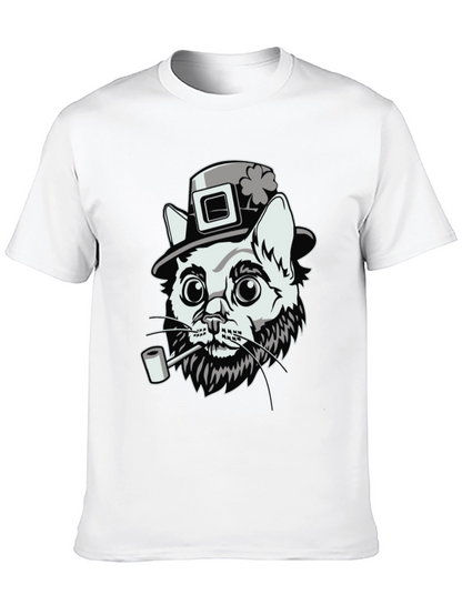 Lucky Cat Leprechaun T-Shirt