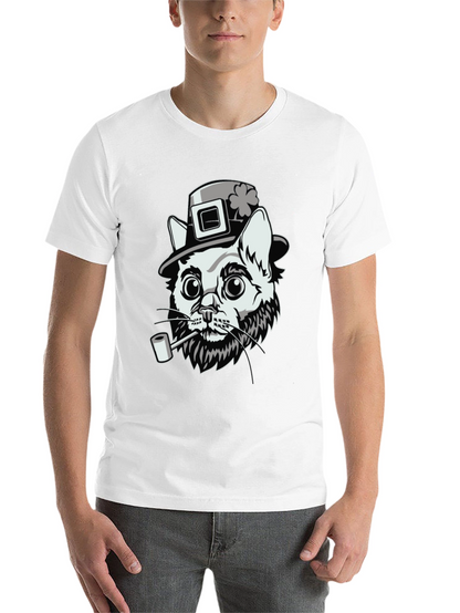 Lucky Cat Leprechaun T-Shirt