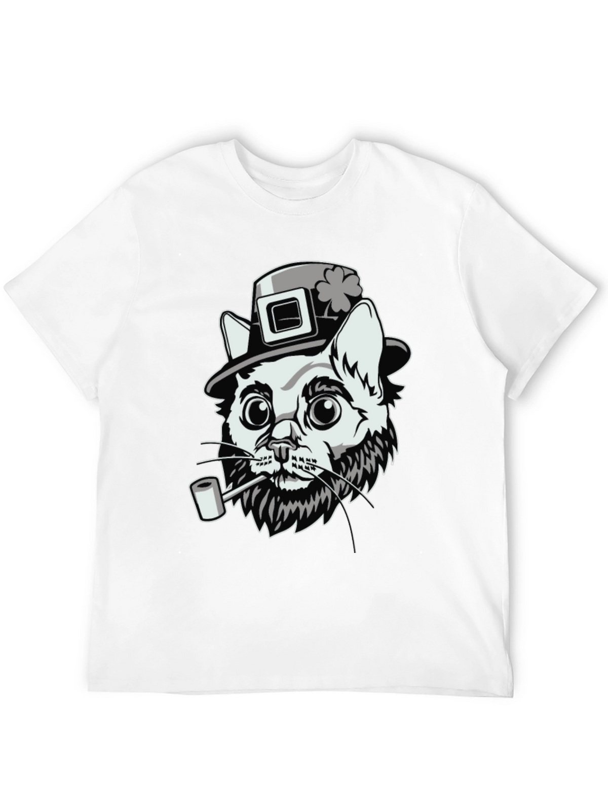 Lucky Cat Leprechaun T-Shirt