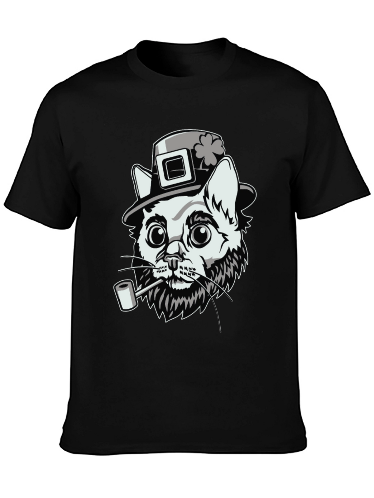 Lucky Cat Leprechaun T-Shirt