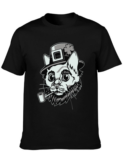 Lucky Cat Leprechaun T-Shirt