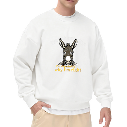 Retro Vintage Dachshund Dog Lover Casual Crewneck Sweatshirt