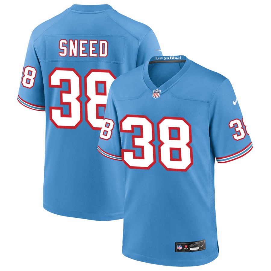 L???Jarius Sneed Tennessee Titans Jersey