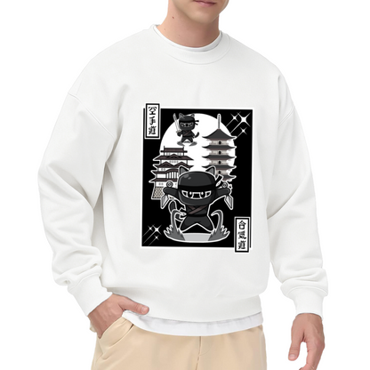 Sunset Mountain Wave Outdoor Adventure Nature Crewneck Sweatshirt