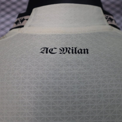 24-25AC Milan co-branded off-white player version jersey