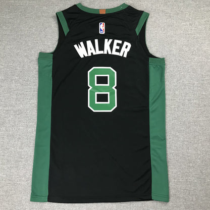 Men's Boston Celtics Kemba Walker #8 NBA Black Game Jerseys