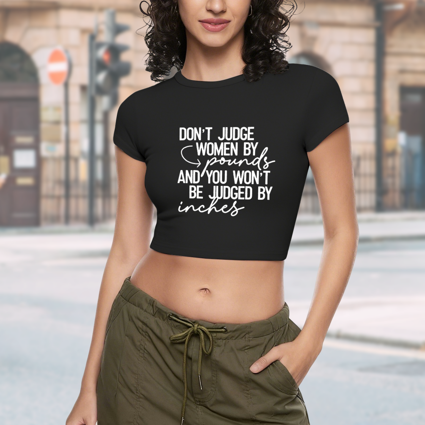Rainbow Music Note Heart Aesthetic White Y2K Crop Top