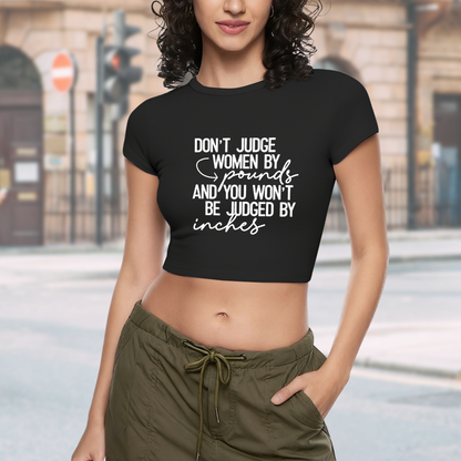 Rainbow Music Note Heart Aesthetic White Y2K Crop Top