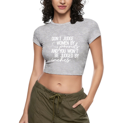 Rainbow Music Note Heart Aesthetic White Y2K Crop Top