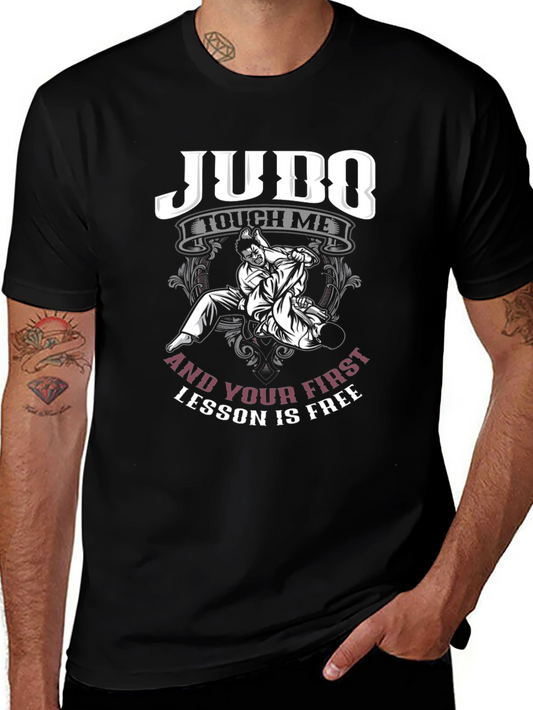 Judo Touch Me Funny Martial Arts T-Shirt