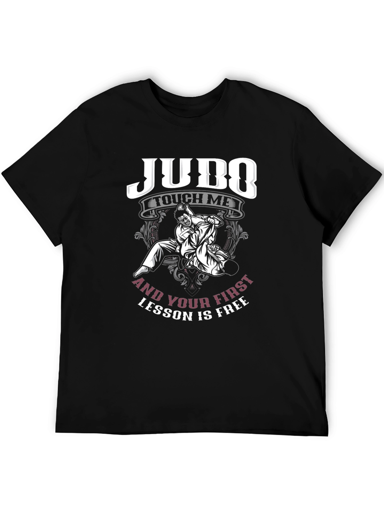 Judo Touch Me Funny Martial Arts T-Shirt