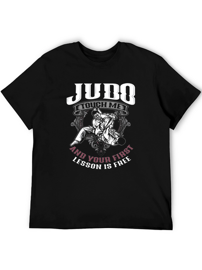 Judo Touch Me Funny Martial Arts T-Shirt