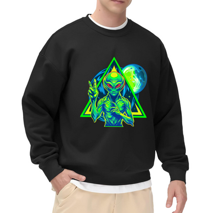 Funny Hot?Dog Meme Humorous Casual Crewneck Sweatshirt