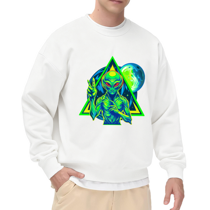 Funny Hot?Dog Meme Humorous Casual Crewneck Sweatshirt