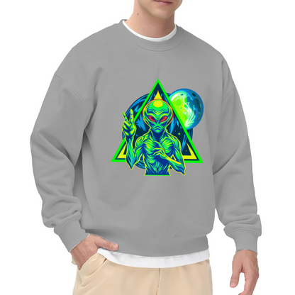 Funny Hot?Dog Meme Humorous Casual Crewneck Sweatshirt