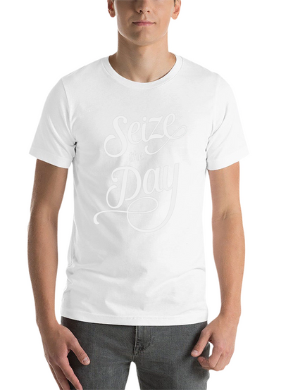 Seize the Day Black Graphic Tee