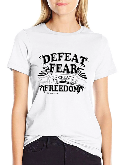 Defeat Fear Freedom Graphic Tee