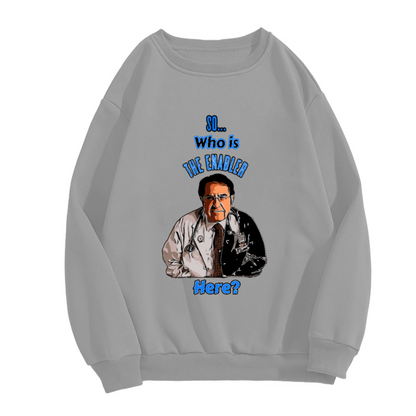 Funny Coffee Obsessed Sarcastic Quote Graphic Crewneck Sweatshirt