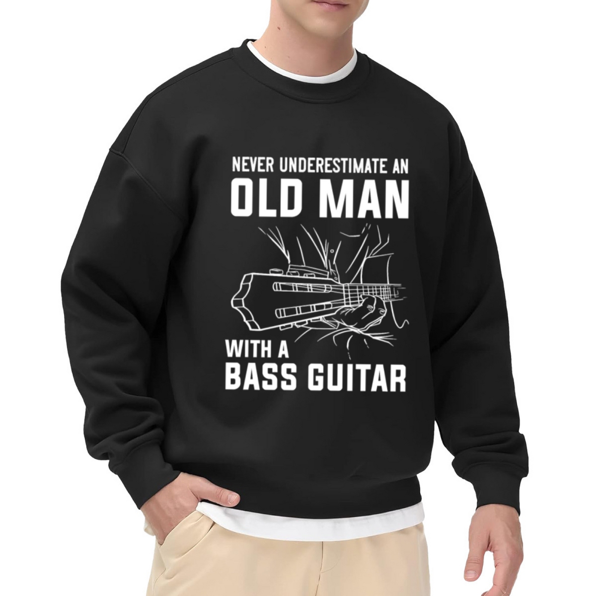 Retro Pickleball Player Vintage Sport Graphic Crewneck Sweatshirt