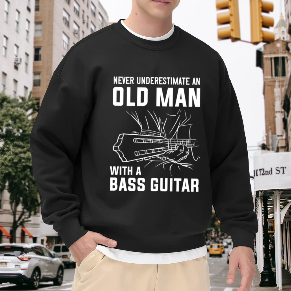 Retro Pickleball Player Vintage Sport Graphic Crewneck Sweatshirt