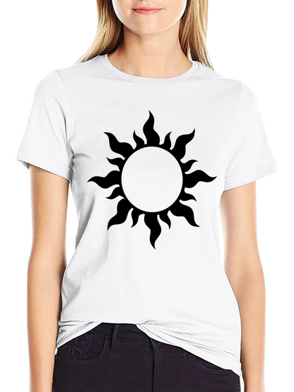 Black Sun Graphic Tee - Stylish Casual Wear
