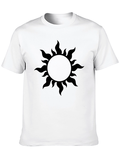 Black Sun Graphic Tee - Stylish Casual Wear