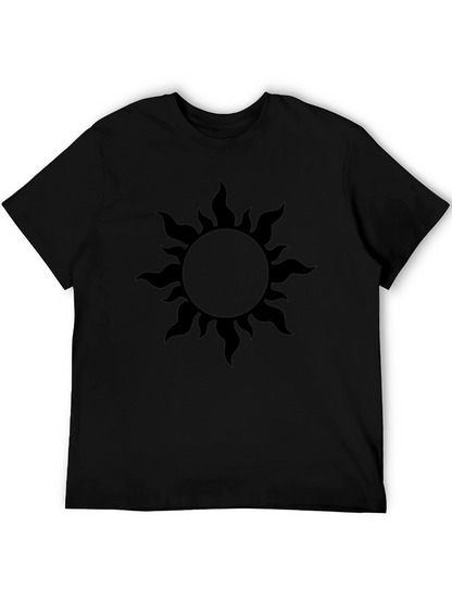 Black Sun Graphic Tee - Stylish Casual Wear