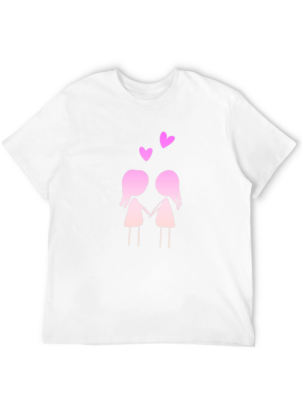 Cute Cartoon Couple T-Shirt