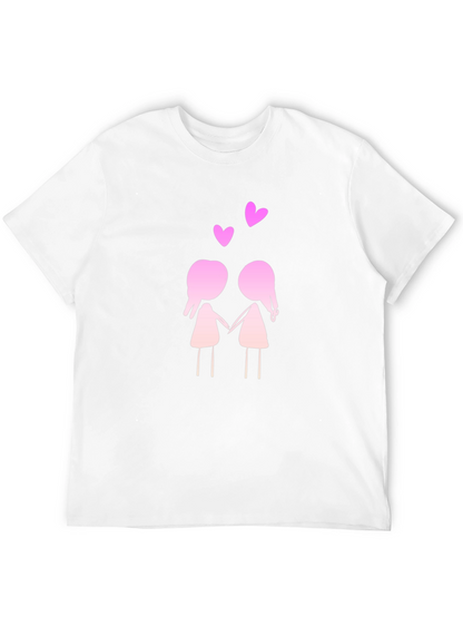 Cute Cartoon Couple T-Shirt