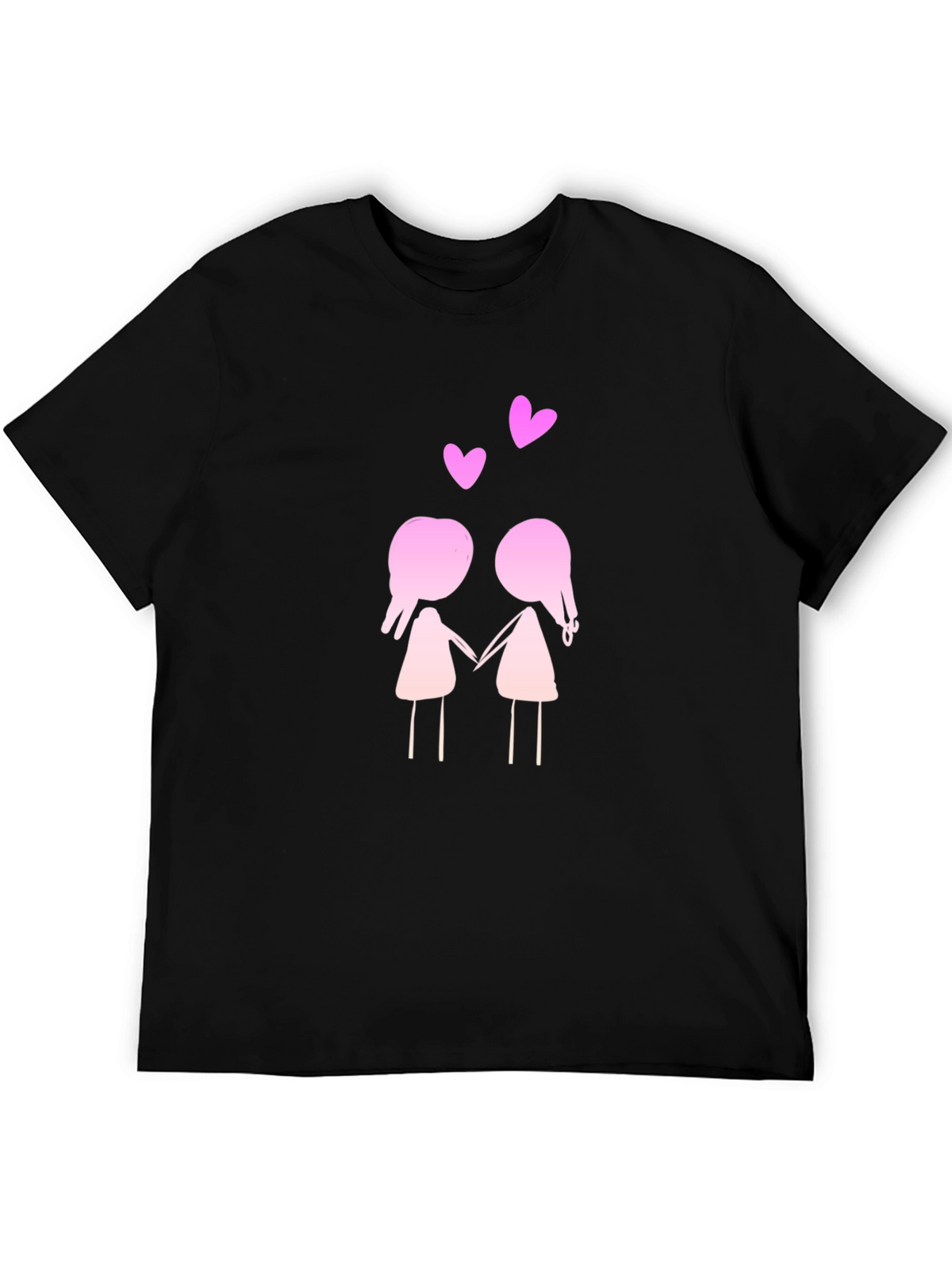 Cute Cartoon Couple T-Shirt