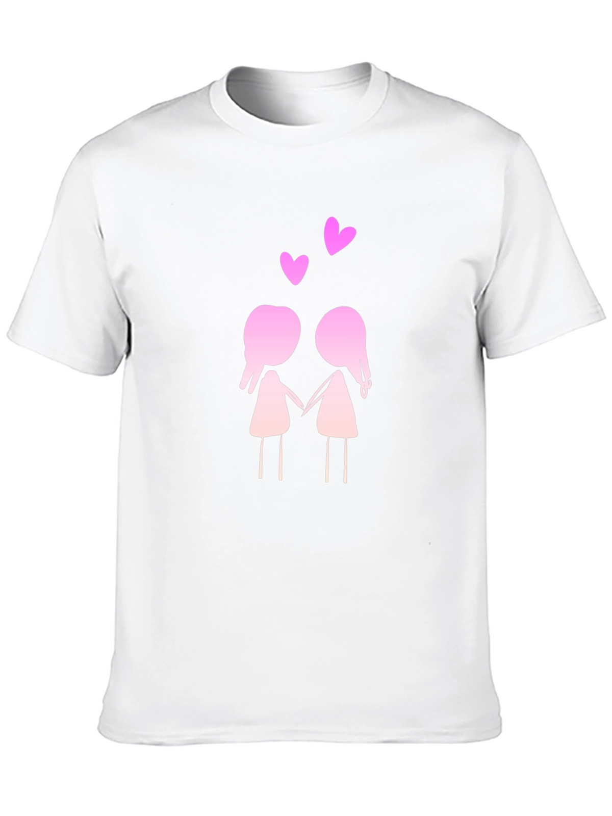 Cute Cartoon Couple T-Shirt