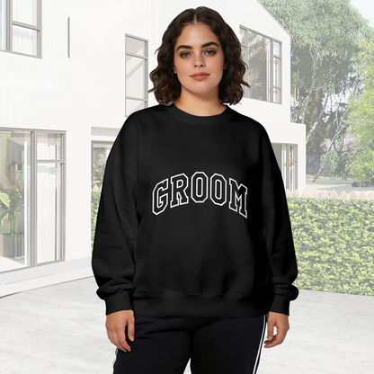Bride Varsity Letter Bridal Bachelorette Crewneck Sweatshirt
