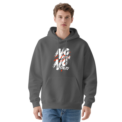 No Risk No Story Street?Graffiti Black Hoodie