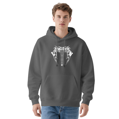 Liberalization Gothic Skull Art Statement Hoodie