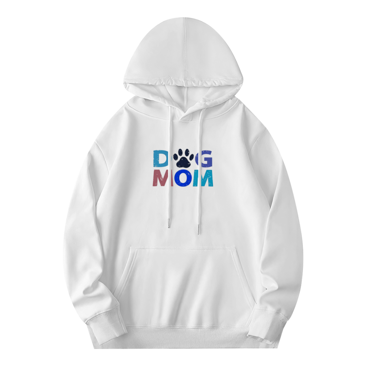 Colorful Dog Mom Pet Lover Casual Hoodie